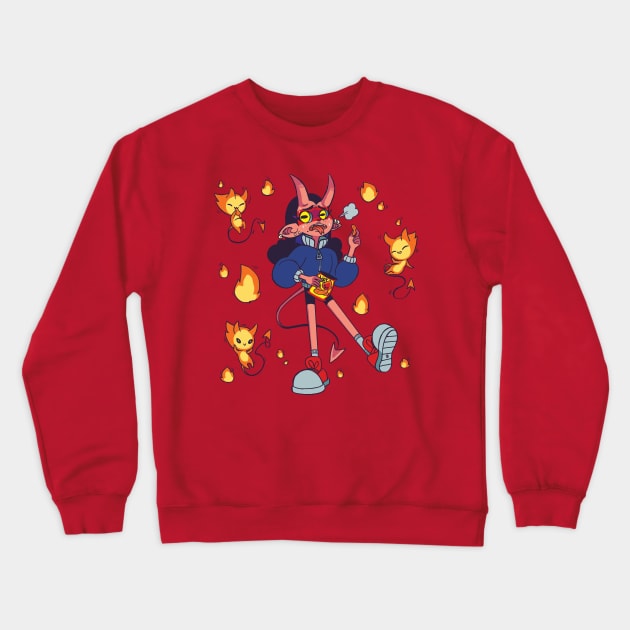 too spicy! Crewneck Sweatshirt by pumpkinnqueenn